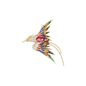 Yamaichi Maru Eco Friendly Copper Brooches Women's