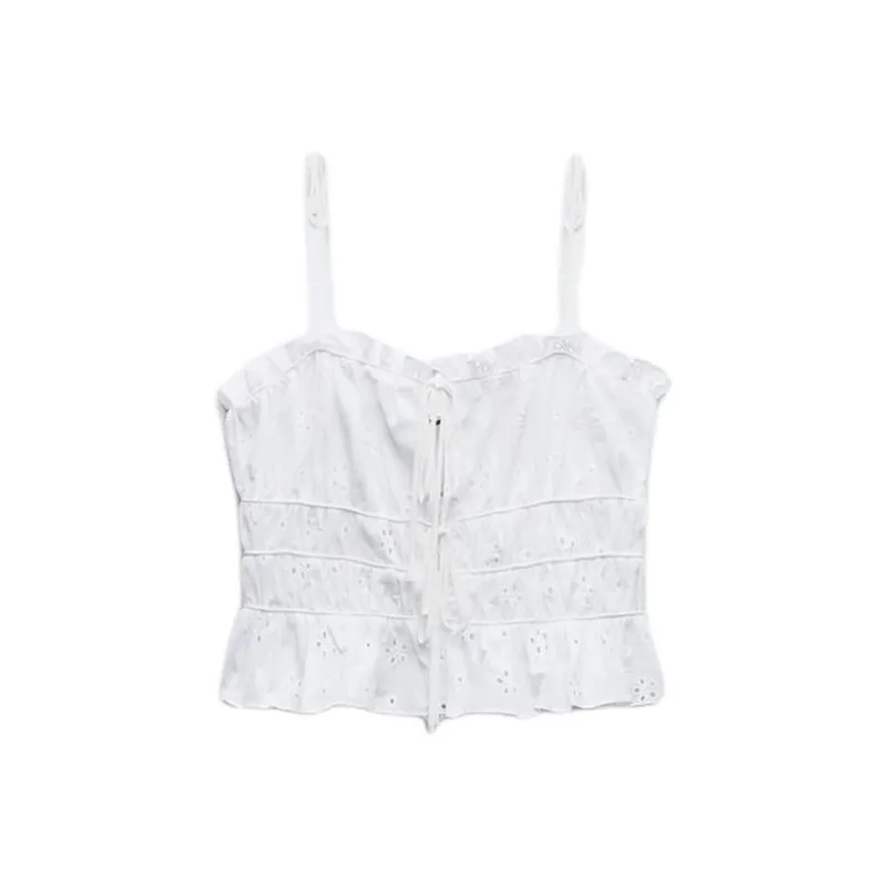 ZARA Camisoles Women's White-0
