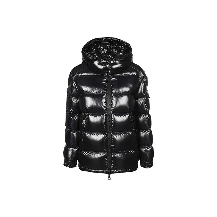Moncler Maya Short Down Jacket Black-0