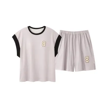 MADALLO Pajama Set Women's Light Gray