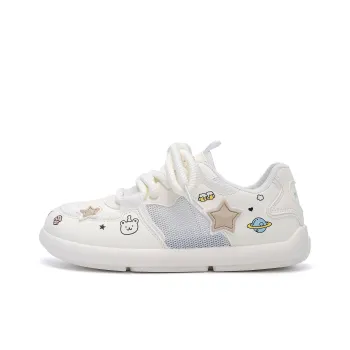 HUANQIU Breathable Height Increase Low Top Casual Shoes Women's Beige