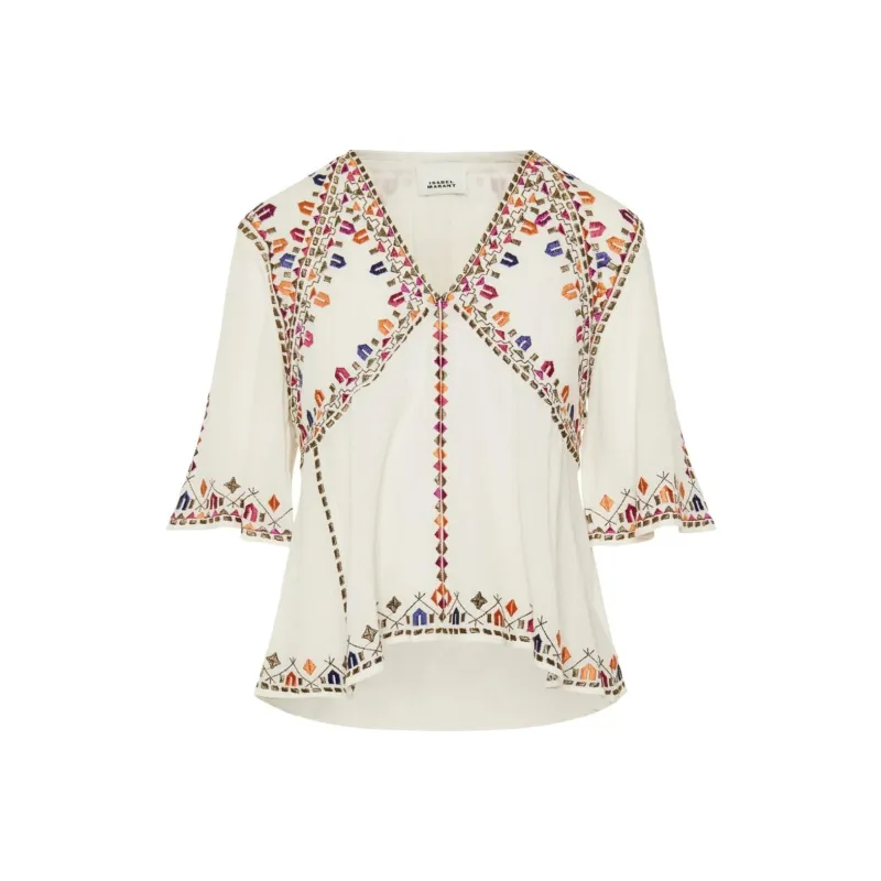 ISABEL MARANT Santia Blouse-0