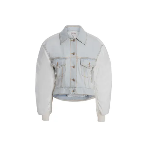 Alexander McQueen Jackets Women's Light Blue