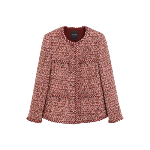 Bebe FW24 Jackets Coats Women's Red