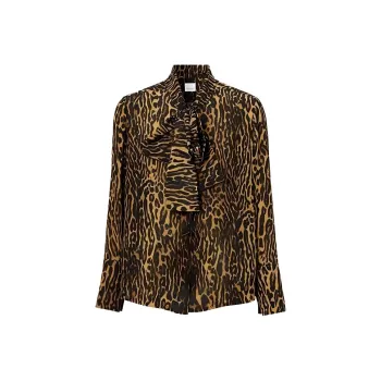 Burberry Shirts Women's Deep Mustard Yellow