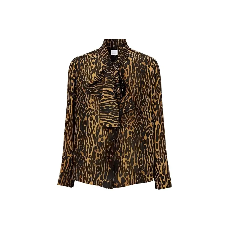 Burberry Shirts Women's Deep Mustard Yellow-0