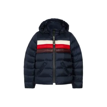 COACH Down Jacket Winter Women's Dark Blue