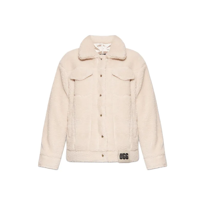 UGG Frankie Fleece Trucker Jacket-0