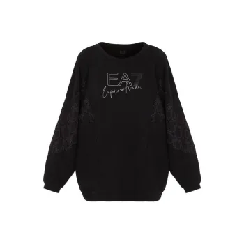 EMPORIO ARMANI EA7 Sweatshirt Women's Black