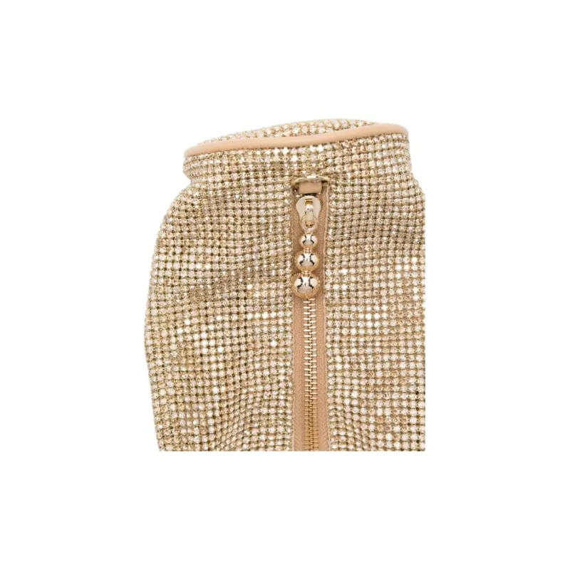 CULT GAIA Rhinestone Clutch Women's Gold-2