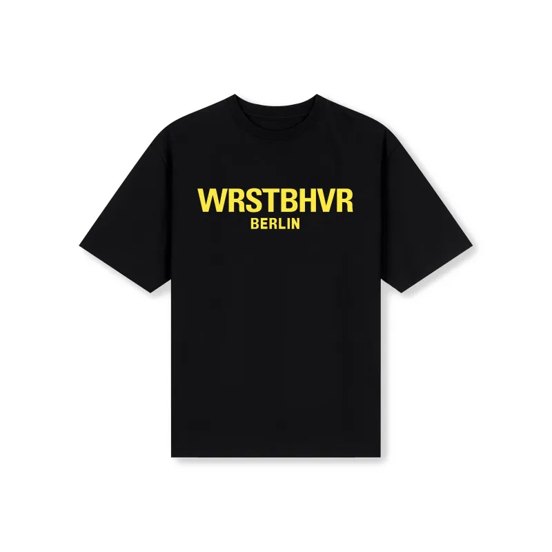 WRSTBHVR PIONEER T Shirt Unisex Black-0