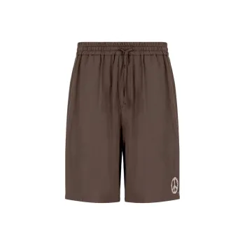 EMPORIO ARMANI Peace Sign motif Shorts