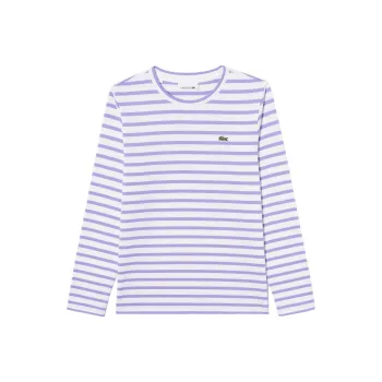 LACOSTE T-Shirts Women's Purple