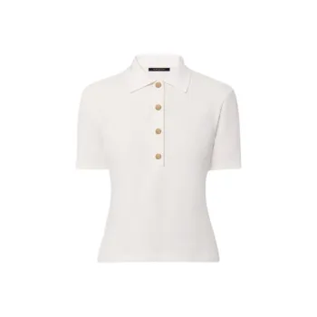 LOUIS VUITTON 1AFYSN Monogram Piqué Polo Top