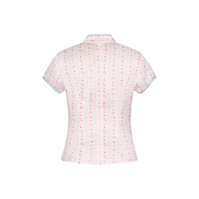 BETWEENAND T Shirt Women's Pink-1