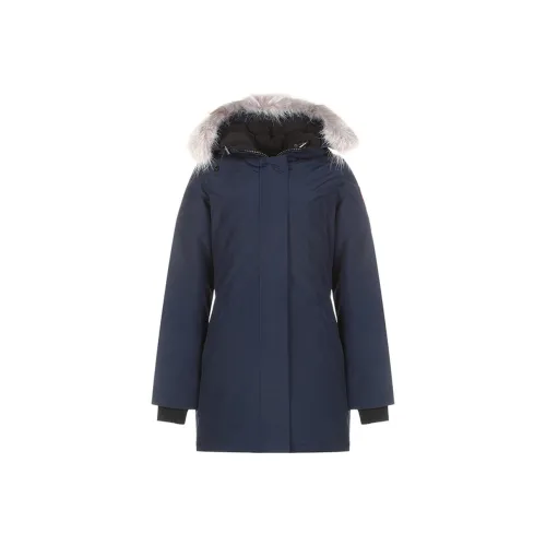 Canada Goose Down Jackets Women's Marine Blue