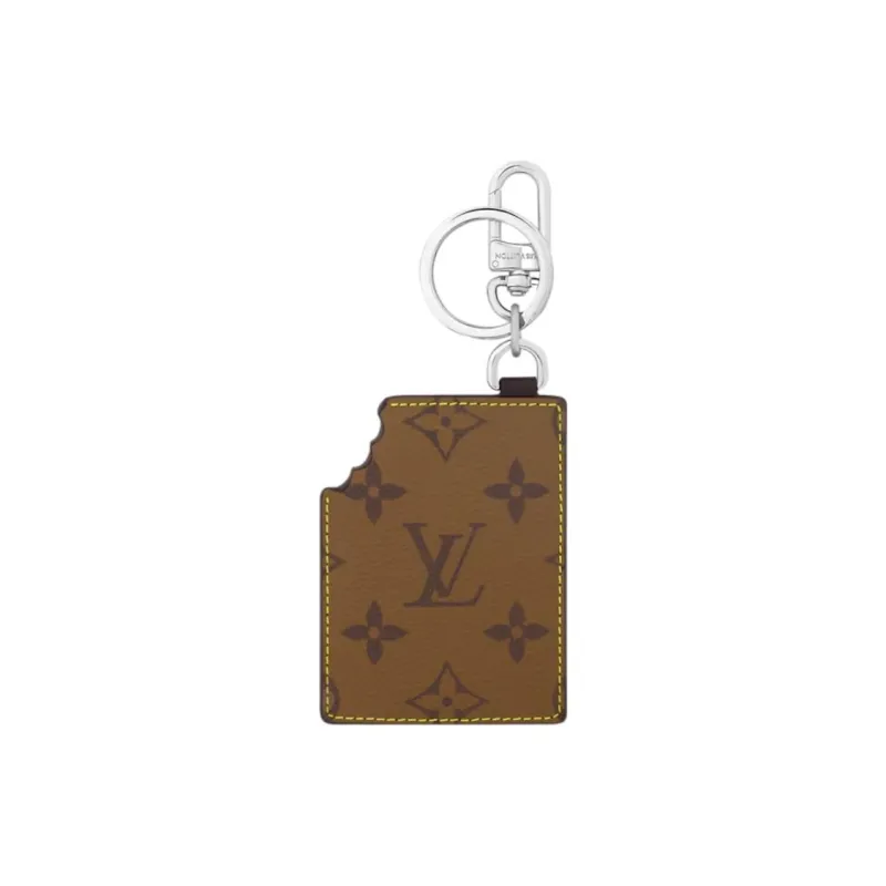 LOUIS VUITTON Canvas Bag Accessory Unisex Black-2