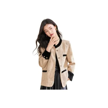 CARBAMMI Jacket Women's Beige Yellow