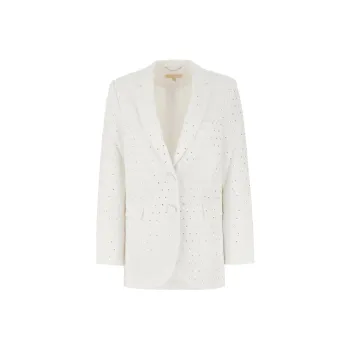 MICHAEL KORS Michael MICHAEL KORS Rhinestud Single-Breasted Blazer