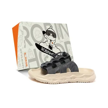 ROBINHOOD Slip Resistant Quiet Slide Slippers Men's Box Included