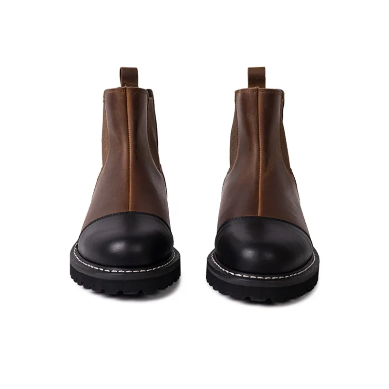 Palitutu Chelsea Boots Men's Dark Brown-2