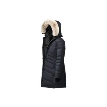 Canada Goose Black Mark Down Jackets Women's Dark Blue