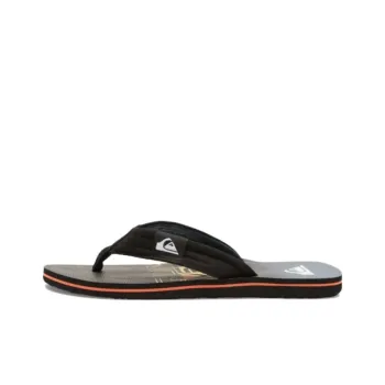 Quiksilver Abrasion Resistant Flip Flops Men's Black