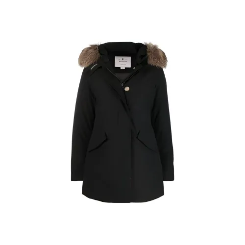 parka coat with real fur