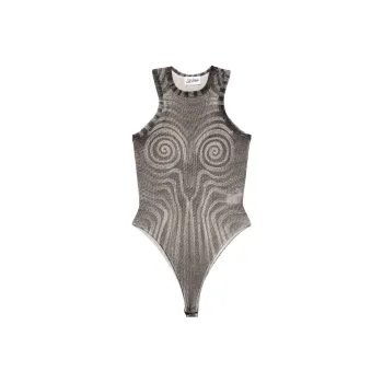 Jean Paul Gaultier Spiral Mesh Bodysuit