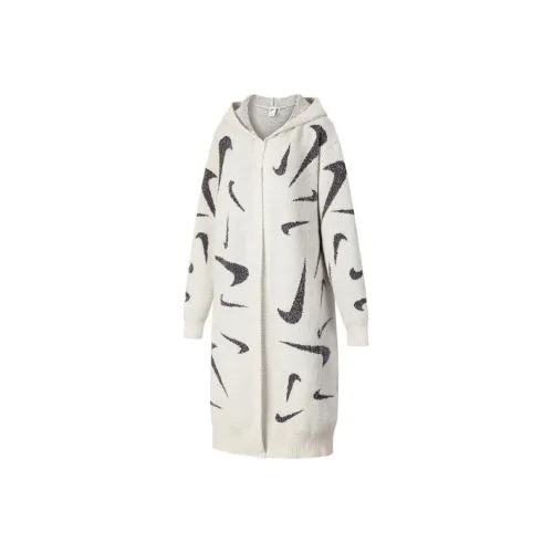Nike Phoenix Cozy Bouclé Loose Long Knitted Sweater