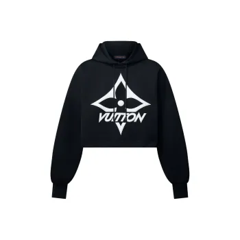 LOUIS VUITTON SKI Skiing Series FW24 Sweatshirt Women's Black