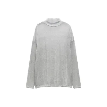 ZARA Shirts Women's Silver