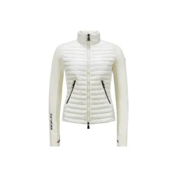 Moncler Grenoble Zip-Up High Neck Cardigan