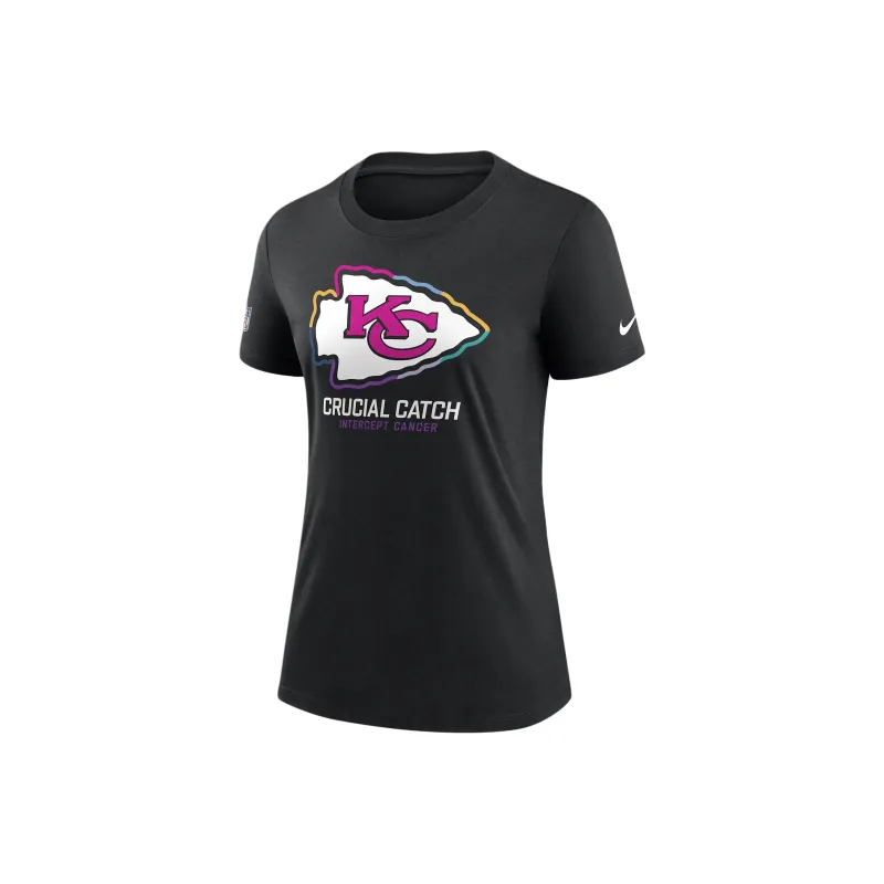 Nike Kansas City Chiefs Crucial Catch Women's Nike Nfl T Shirt-0