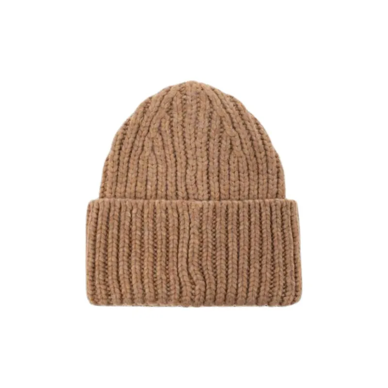UGG Logo Patch Chunky Rib Knit Beanie-1