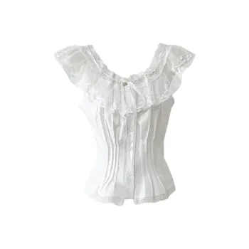 SKYA Flutter Sleeve T Shirt Women's
