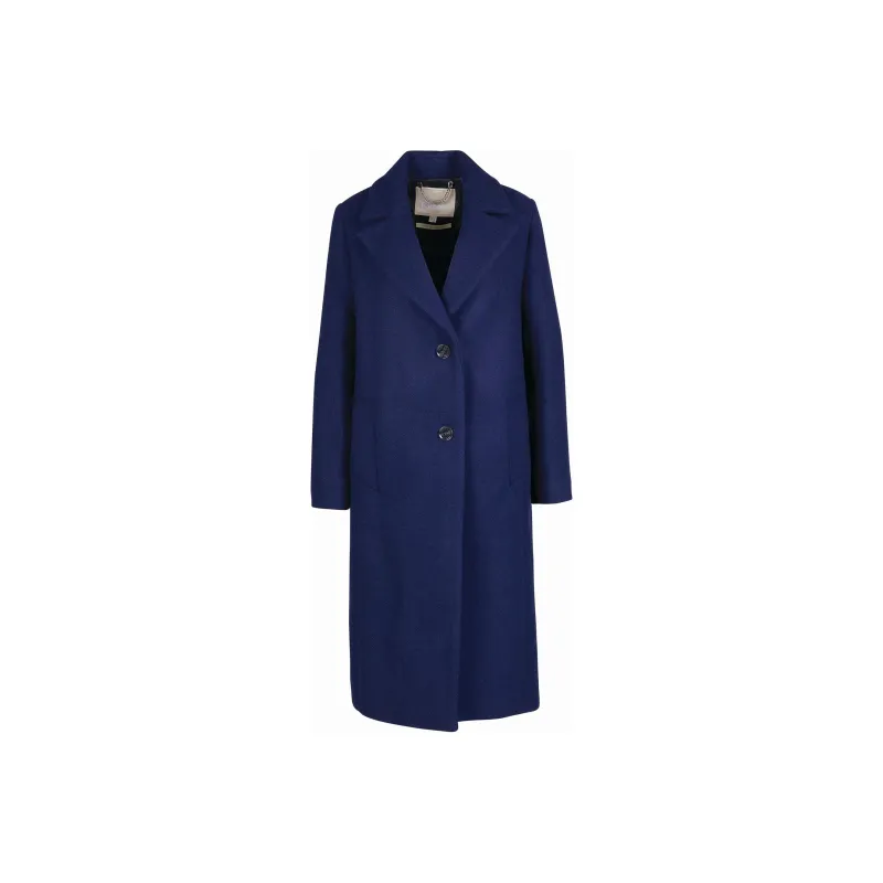 BARBOUR Angelina Wool Jacket Jackets & Coats Women's Blue-0
