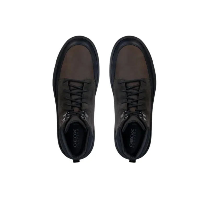GEOX Cervino Ankle Boots Men's Dark Brown-3