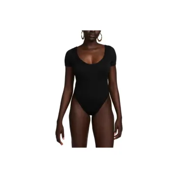 Nike Sportswear Chill Knit Women's Tight Sweater Short Sleeve Bodysuit