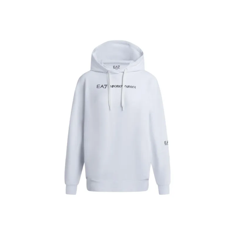 EMPORIO ARMANI EA7 FW23 Sweatshirt Women's White-0