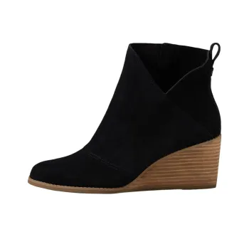 Toms Sutton Ankle Boots 7cm Women's Black