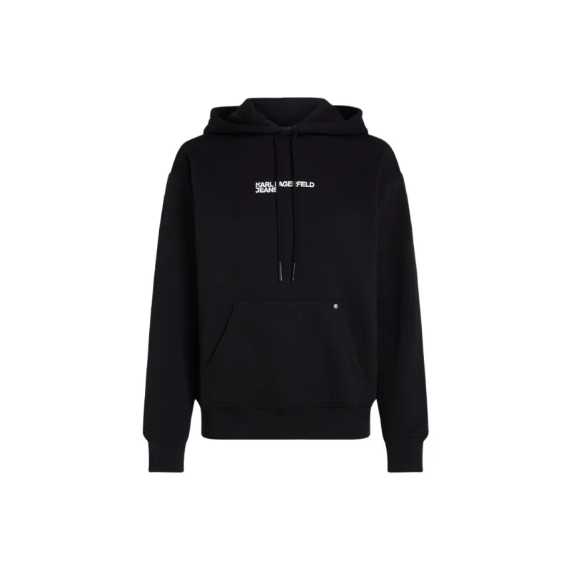 KARL LAGERFELD / Karl Lagerfeld Jeans Face print Hoodie-0