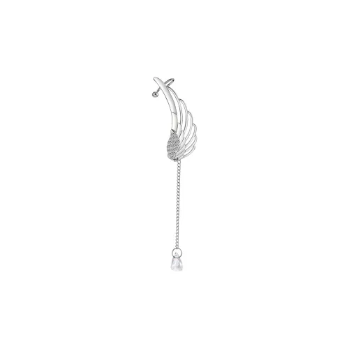 QIANFANGDAHUANGYE Titanium Steel Clip On Earrings Women's