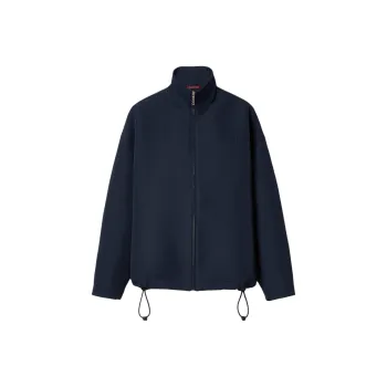 GUCCI Acetate Gabardine Bomber Jacket 'Petroleum Blue'