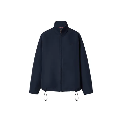 GUCCI Acetate Gabardine skull Cape 'Petroleum Blue'