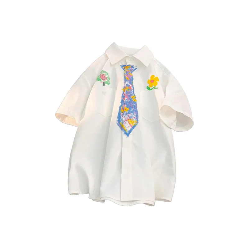 TESTUNG Shirts Unisex White-0