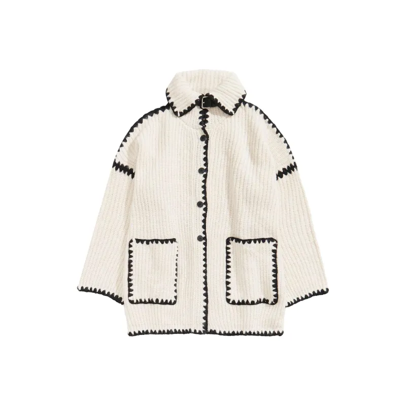 Bimba Y Lola Stitch detailing Cardigan-0