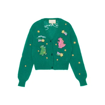 Ed Hardy Knitwear Women's Forest Dark Green