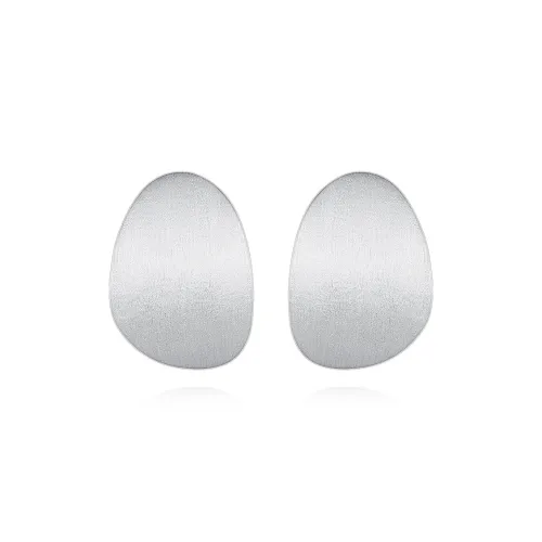 VIGG 925 Sterling Silver Needle Stud Earrings Women's