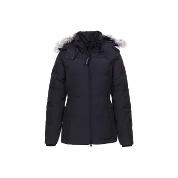 Canada Goose Chelsea Series Down Jackets Women's Dark Blue
